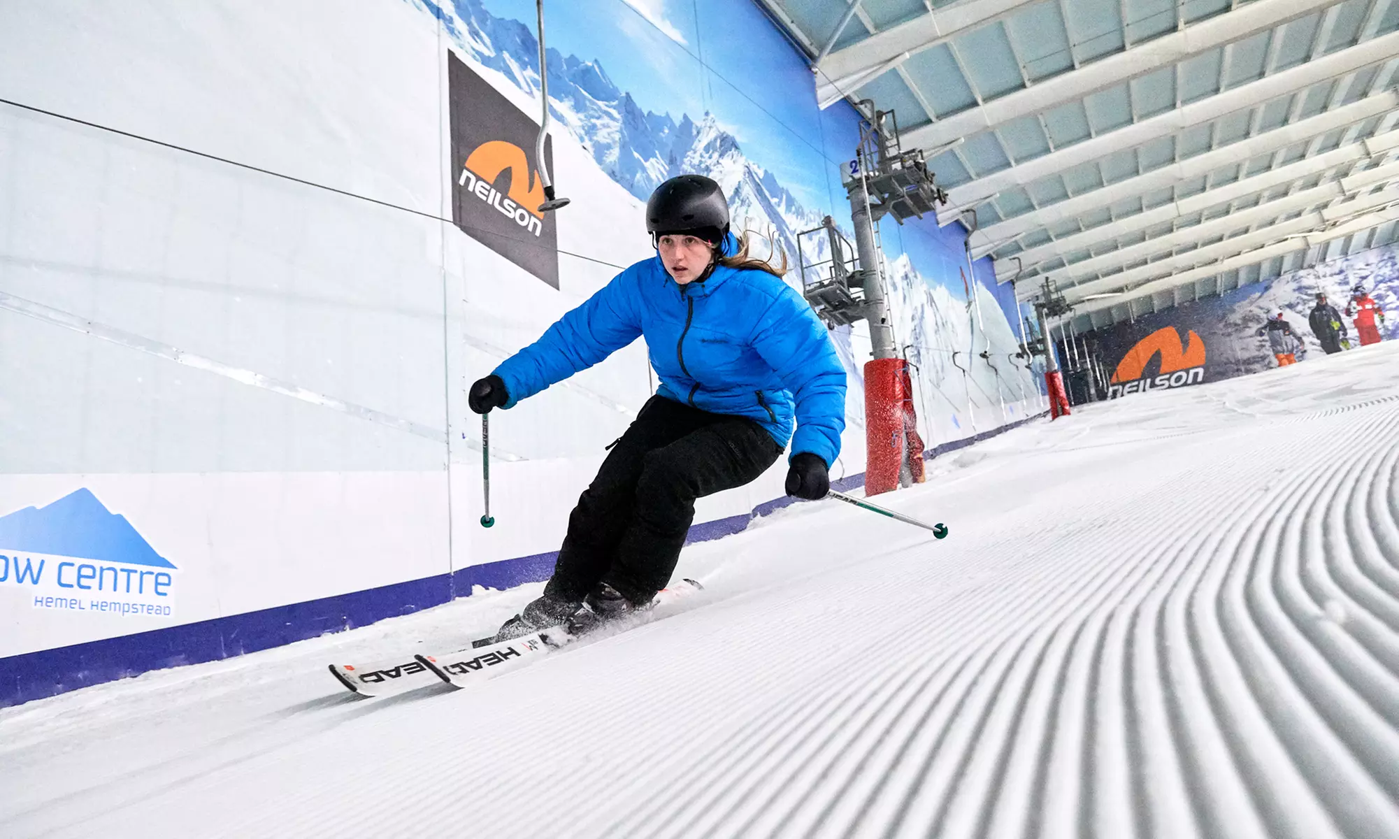 Enjoy a 2- or 5-Hour Ski or Snowboard Group Lessons with a Hot Drink