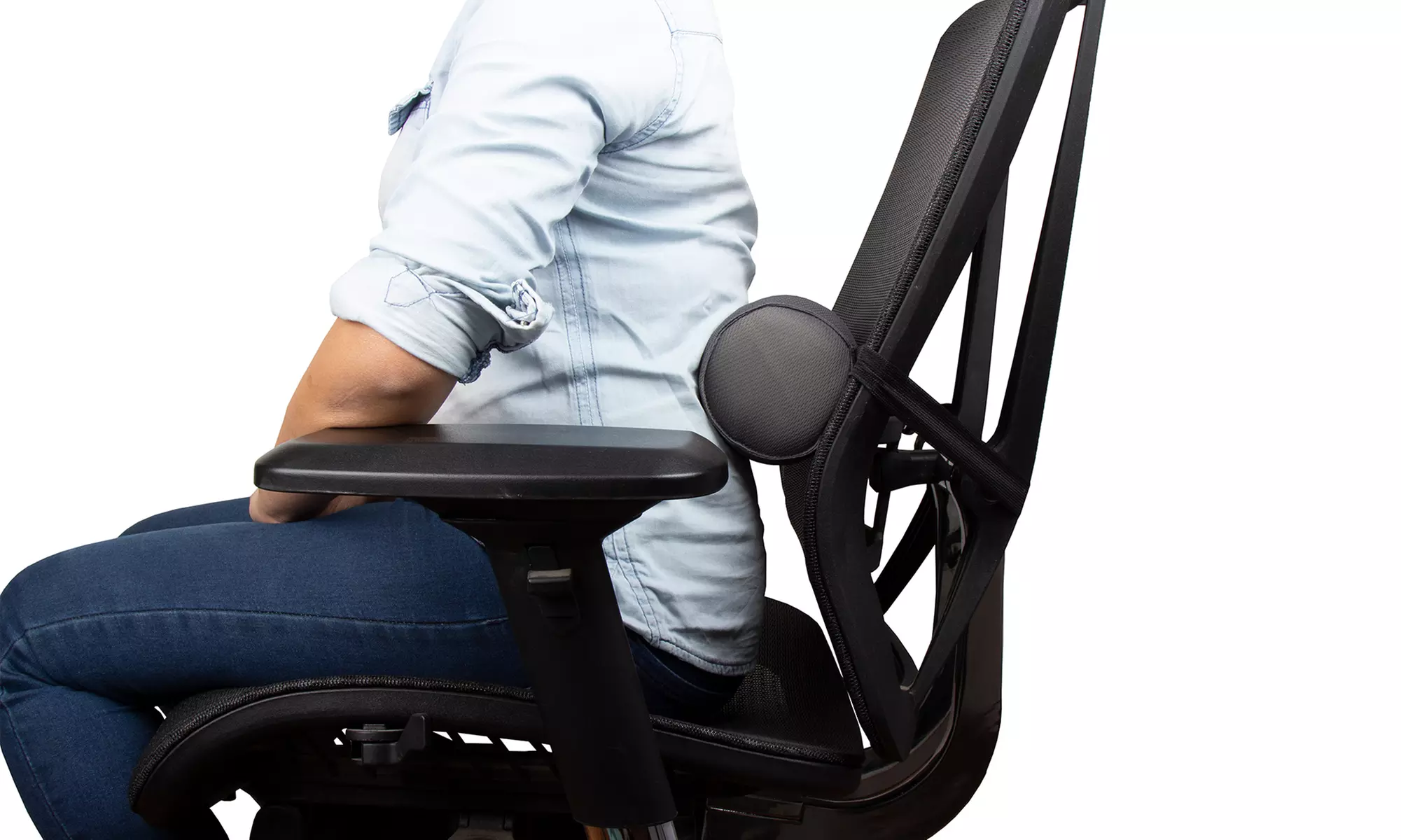 Almohada en rollo para soporte lumbar - Primary Image