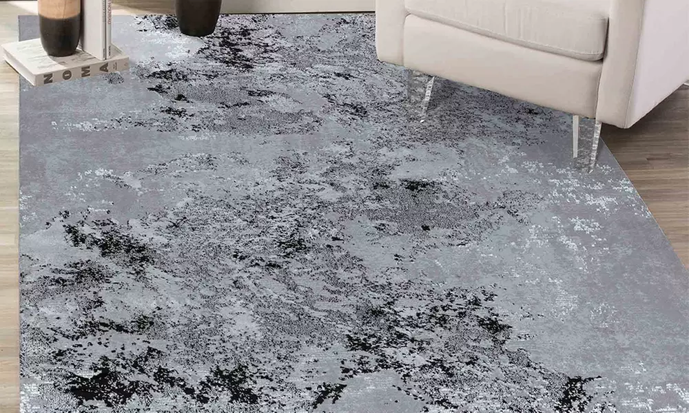 Abstract-Pattern Serenity Rug