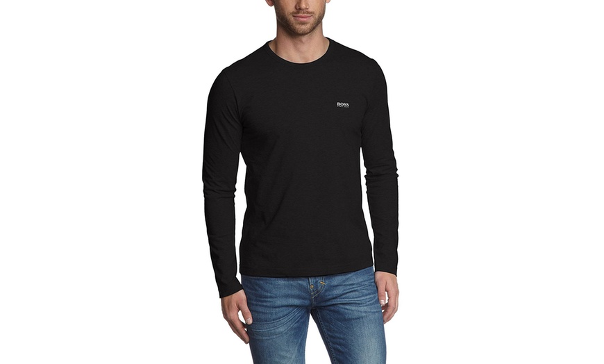 Image 3: Hugo Boss Long Sleeve T-Shirt