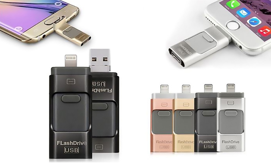 Image 1: Flash Drive for iPhone or iPad