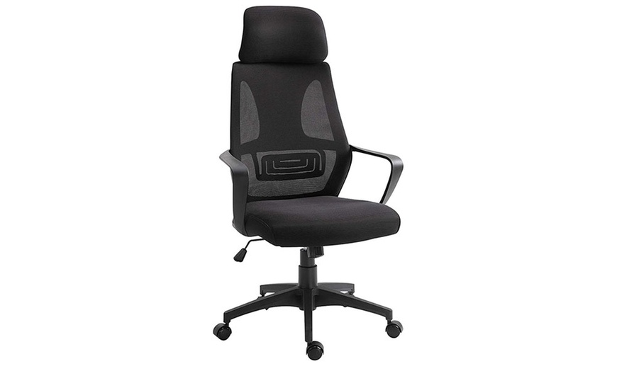 Image 3: Vinsetto Ergonomic Office Chair