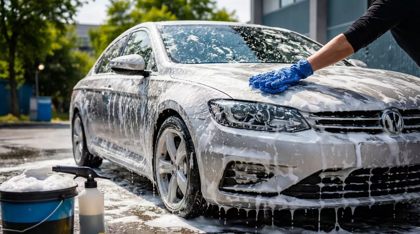 Pkw Innen- und / oder Außenreinigung für Pkw-Art nach Wahl