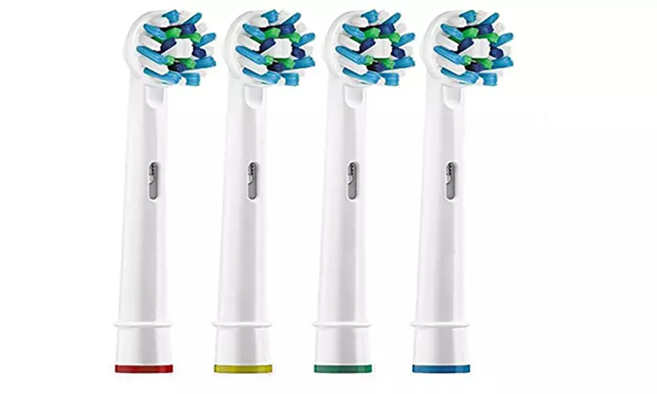 Pack de 4 cabezales para cepillo de dientes eléctrico