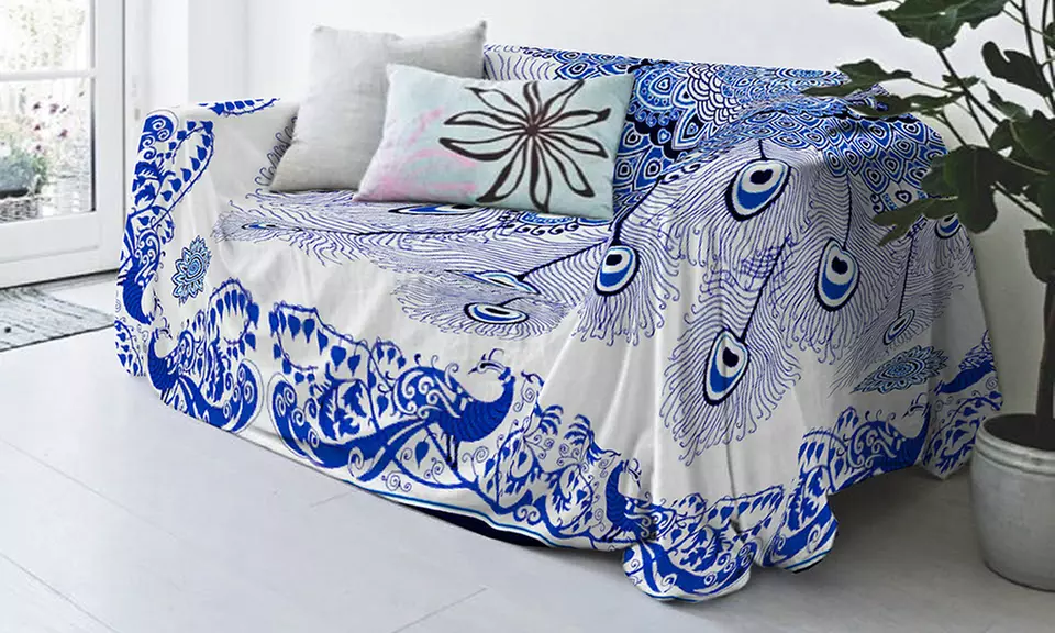 Telo copriletto, copridivano,100% cotone