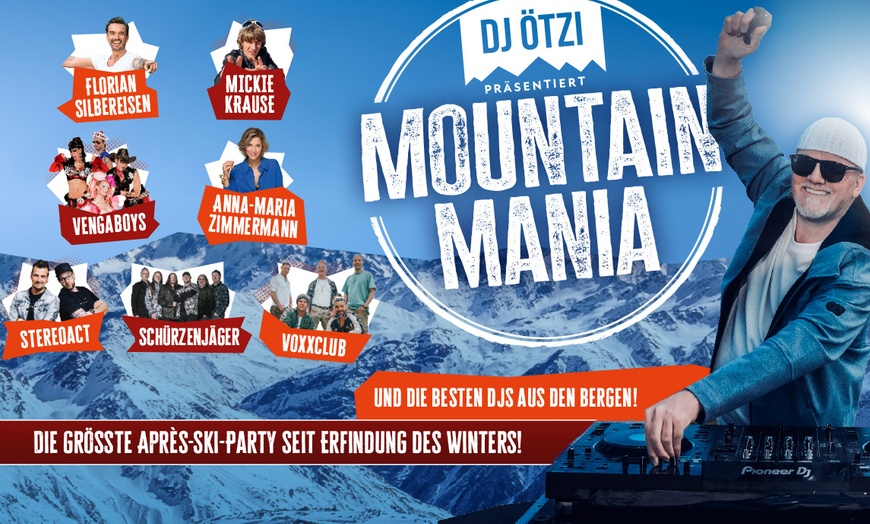 Image 1: DJ Ötzi präsentiert Mountain Mania: Ticket vom 08.11.2024 - 13.12.2024