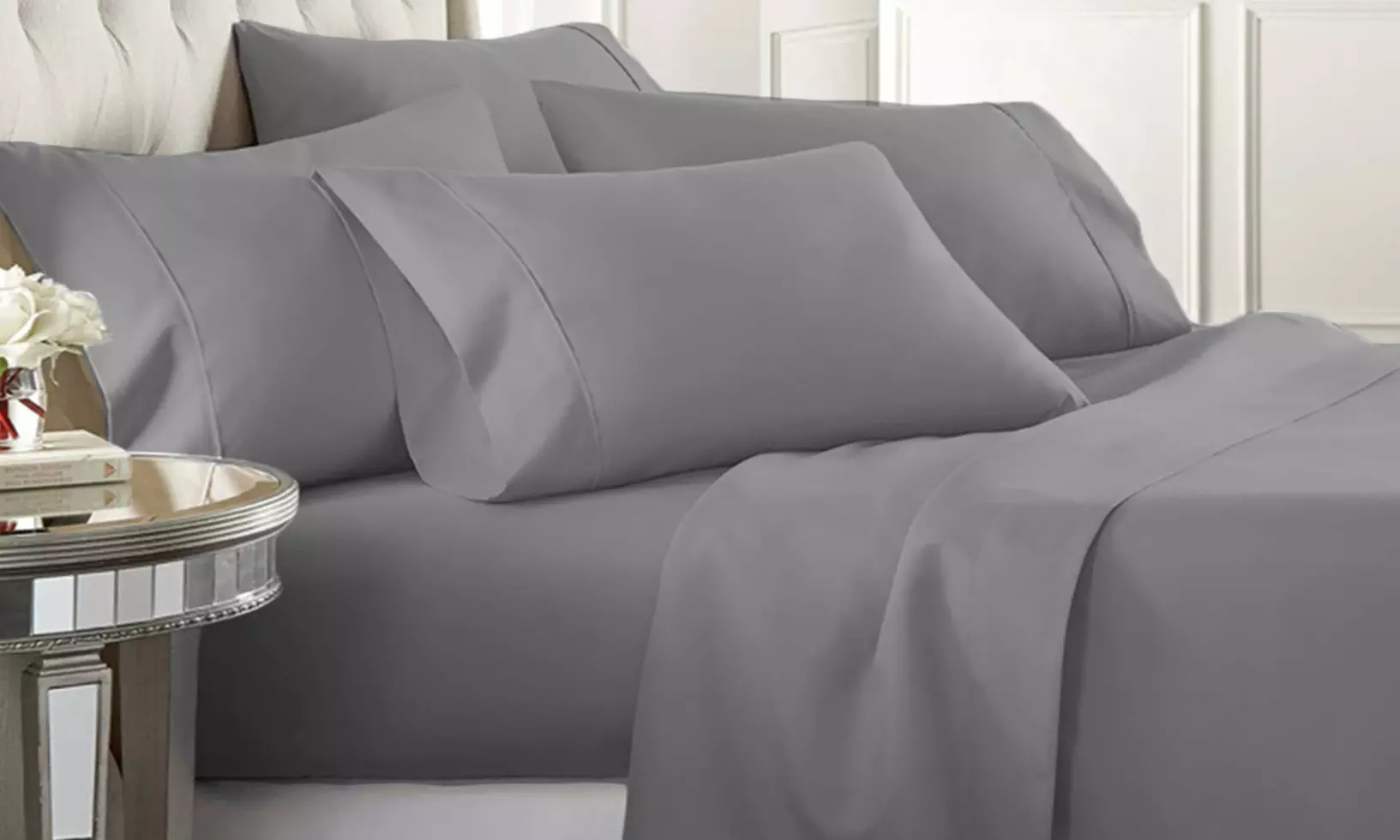 Deep Pocket Premium Bed Sheet Set (6-Piece) - Primary Image