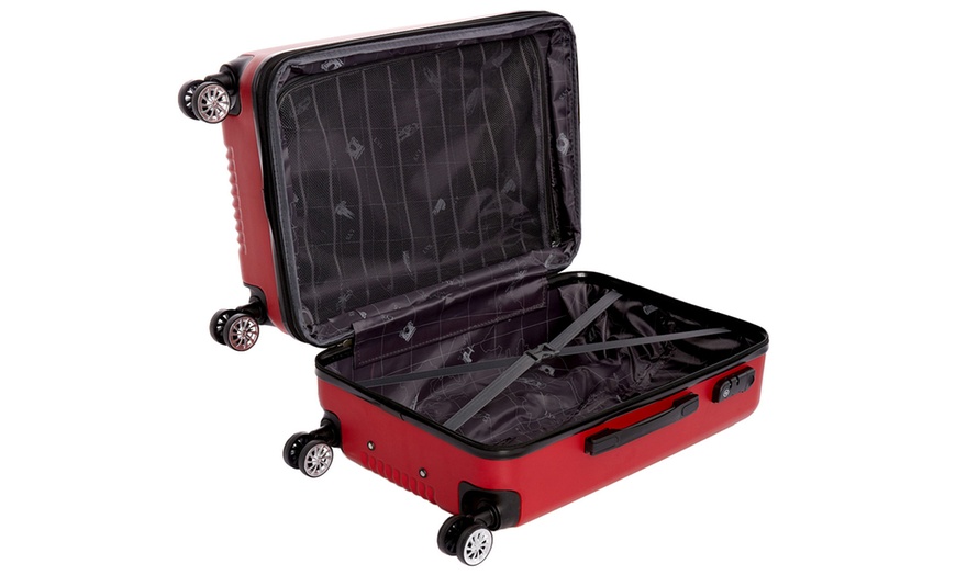 Image 10: Panama Trolley Suitcase Set