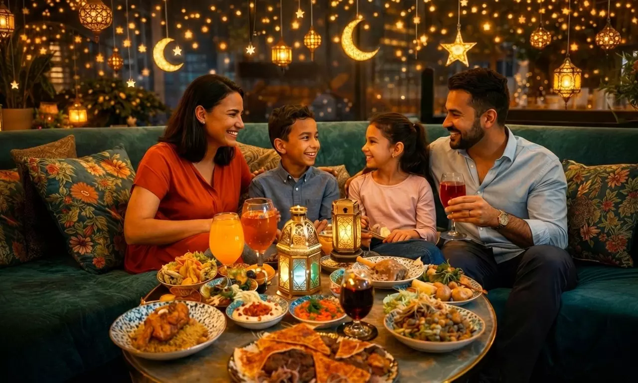 Iftar Buffet with Ramadan Beverages for 1 Child or 1, 2 or 4 Adults