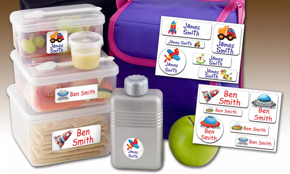 144 Personalised Book Labels