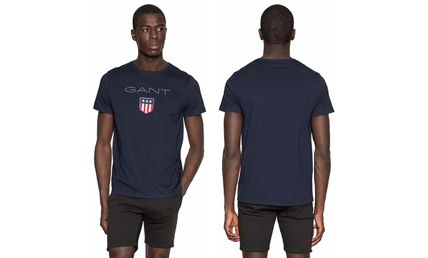 Image 12: Gant Men's Shield Logo T-Shirts
