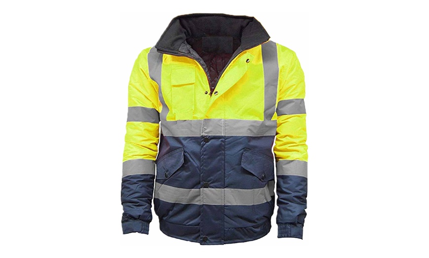 Image 8: Men's High Visibility Jacket