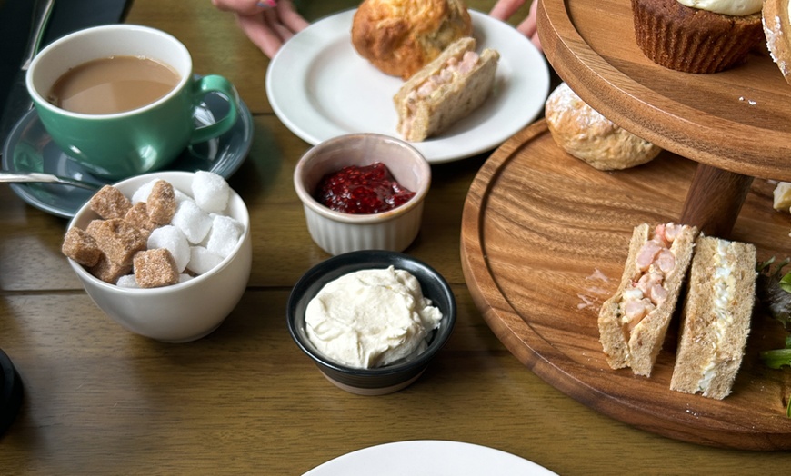 Image 3: Deluxe Traditional Afternoon Tea for 2 w/ Optional Sparkling Prosecco