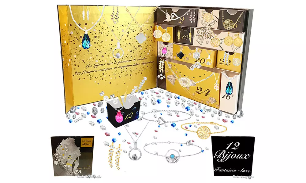Calendrier de l'Avent SC Crystal avec bijoux
