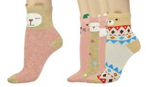 Women's All Season Socks Five-Pack