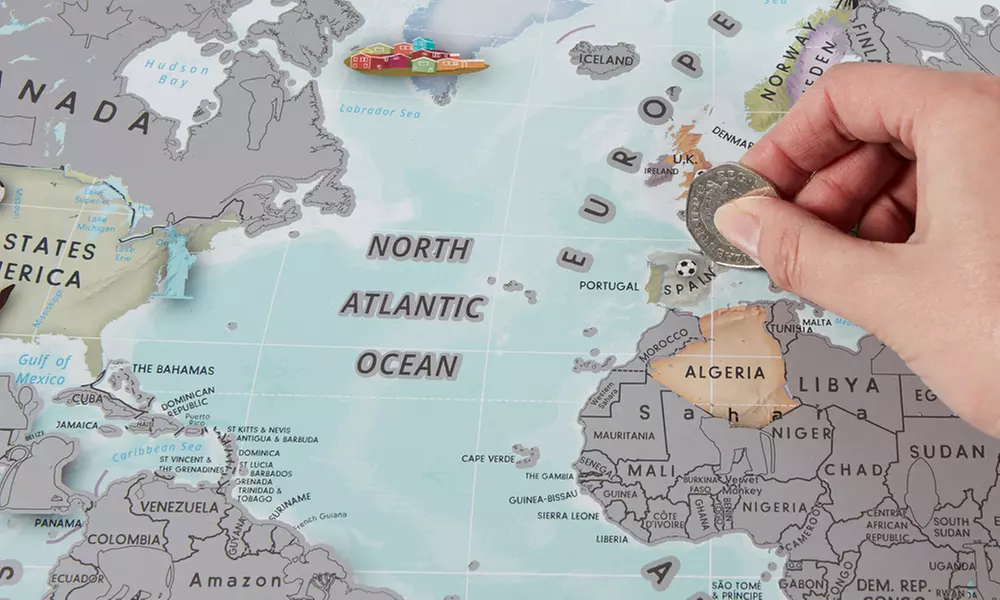 One or Two Scratch the World Maps Kids' Adventure Edition - Image 3