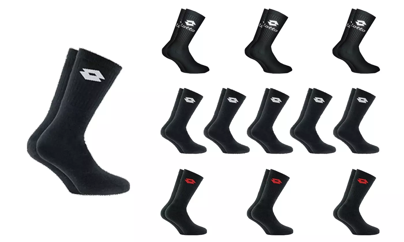 8, 12 o 16 paia di calze in cotone Lotto