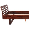 Image 3: Solid Acacia Wood Bed Frame