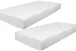 Matelas "Visco Dream" à mémoire de forme pour lit électrique, 100 % coton et 100 % Jersey, motif aloe Véra, Sampur - Second Medium