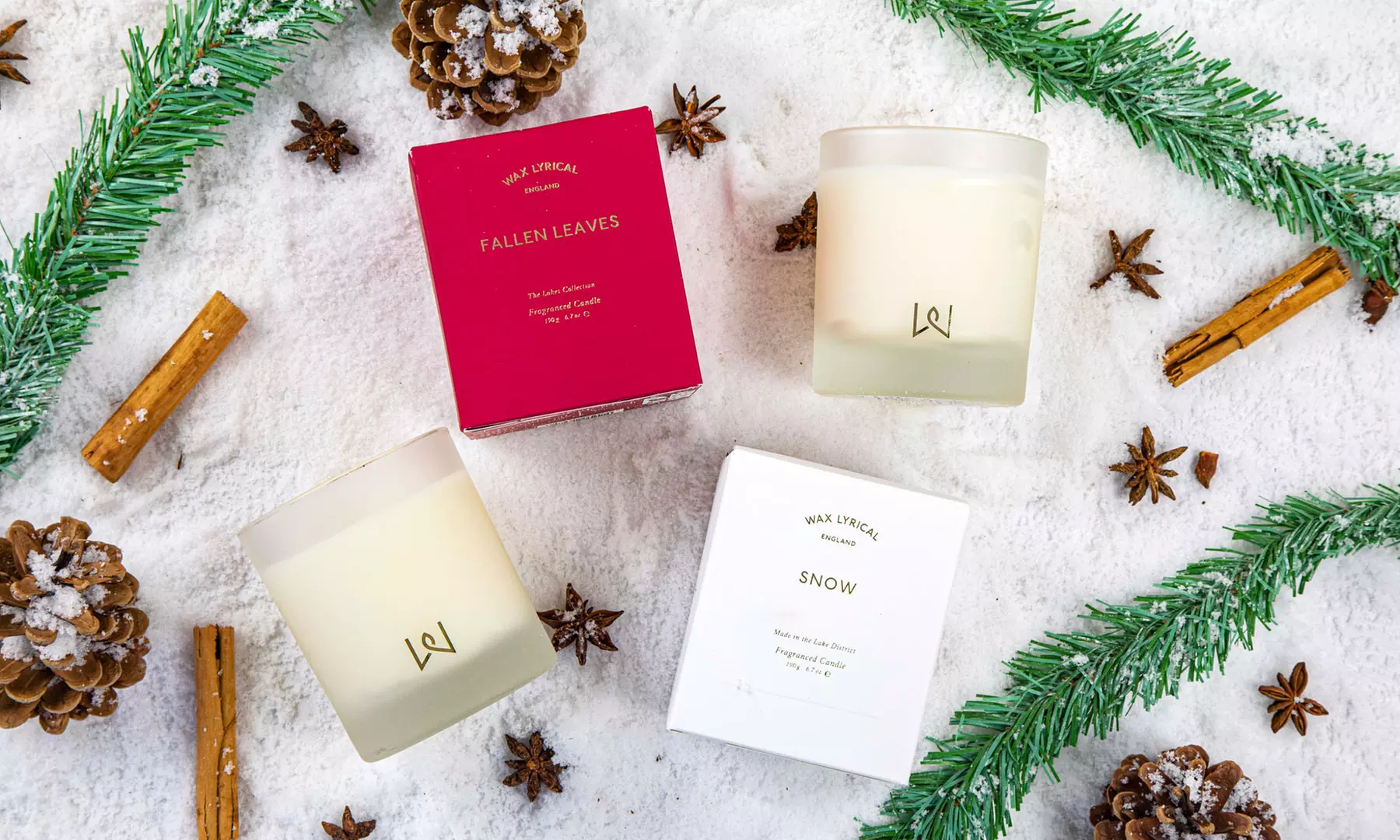 1 ou 2 bougies Wax Lyrical Glass - Primary Image