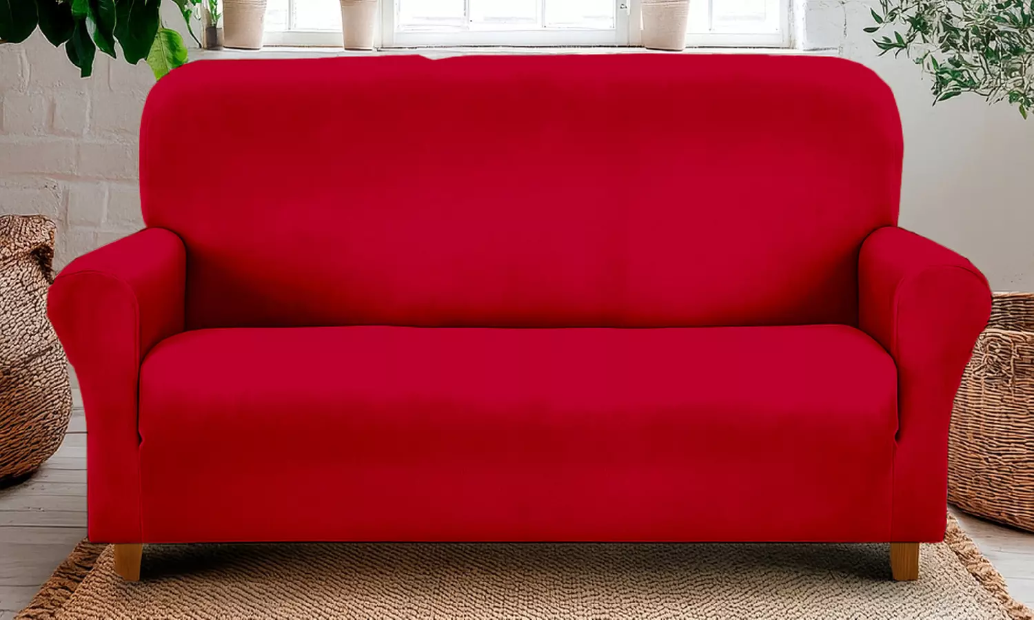 Housse de fauteuil ou de canapé en velours DANKOV