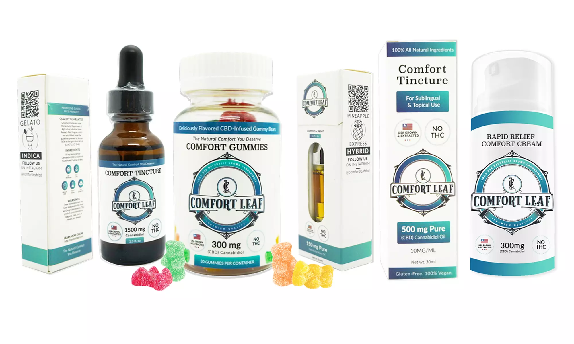 E-Gift Card Toward CBD Products from Comfort Leaf CBD (Up to 50% Off) - Primary Image