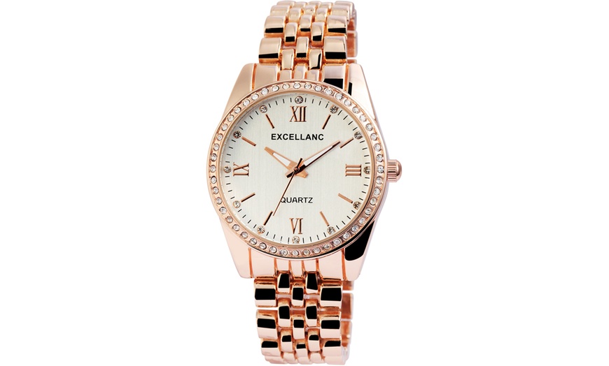 Image 2: Montre femme acier Excellanc