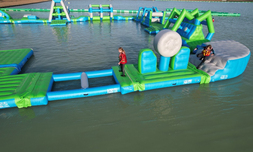 Image 5: Aqua park entry & Paddleboard combo at West Country Water Park