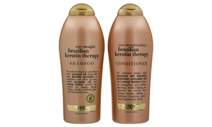 Two-Pack 750ml OGX Shampoo & Conditioner 