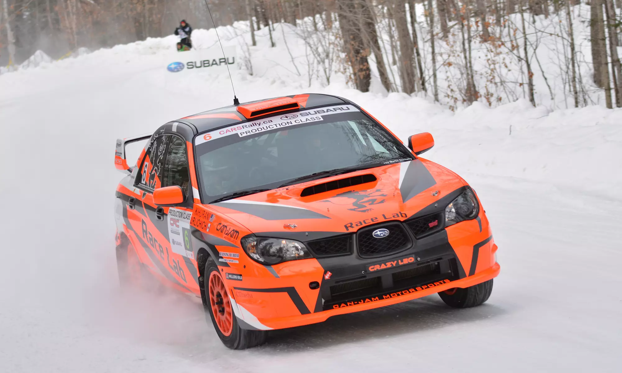 C$207 for Shotgun Rally Car Ride with Crazy Leo at Race Lab - Primary Image