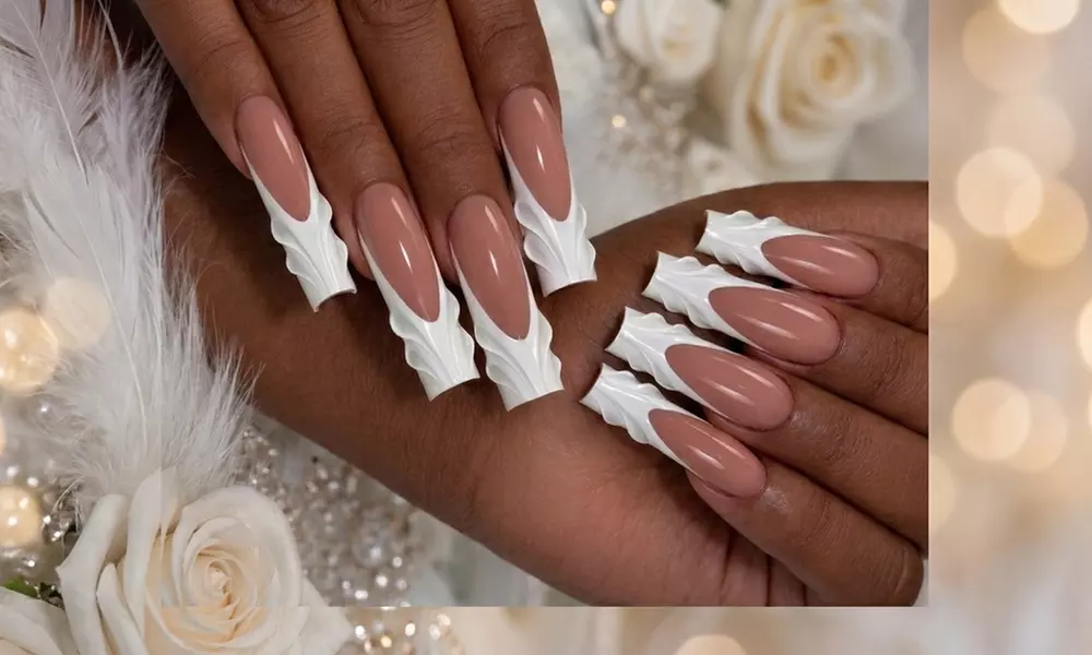 Birthday-Ready Mani & Pedi or Birthday-Ready Full Set Pedi with Design