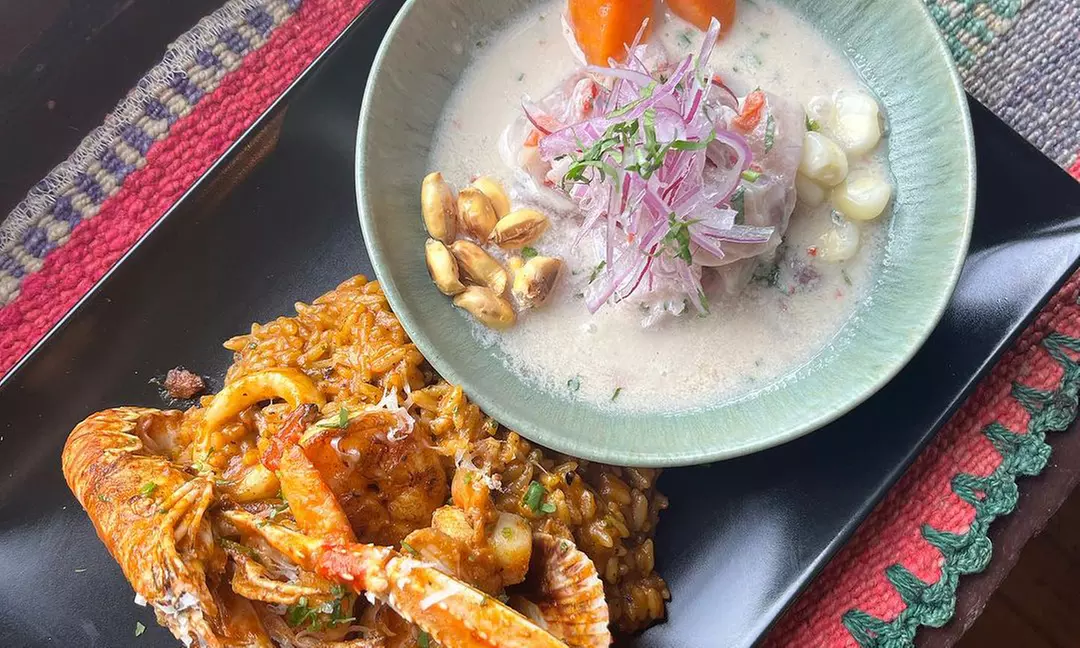 Saborea los sabores de Perú con un menú para 2 con opción a cóctel