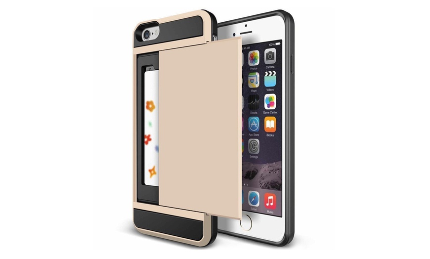 Image 2: Card Armour Case for iPhone