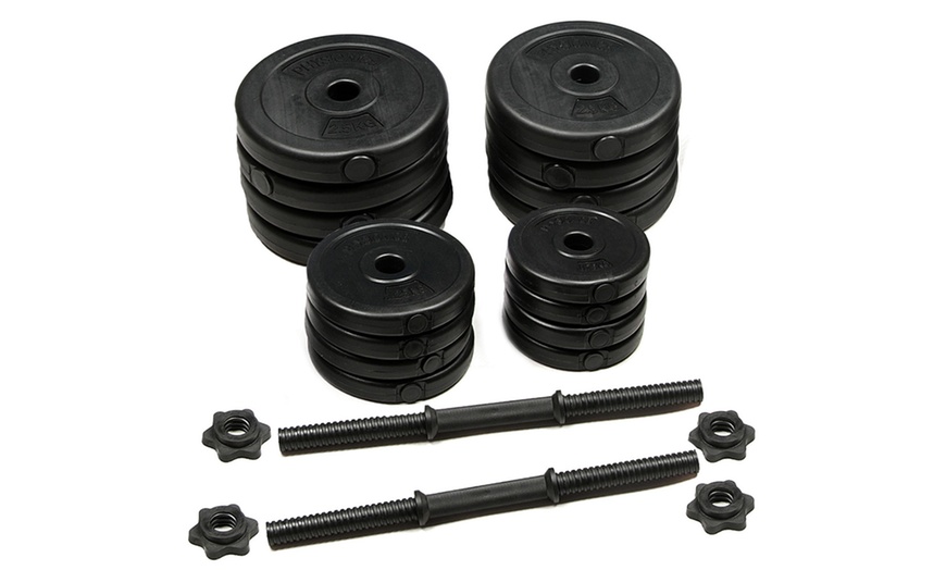 Image 9: Barbell or Dumbbell Set