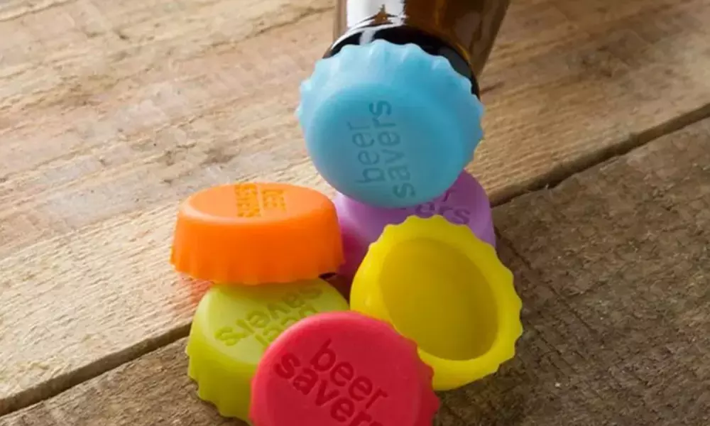 6, 12 o 18 tapas de cerveza de silicona - Primary Image