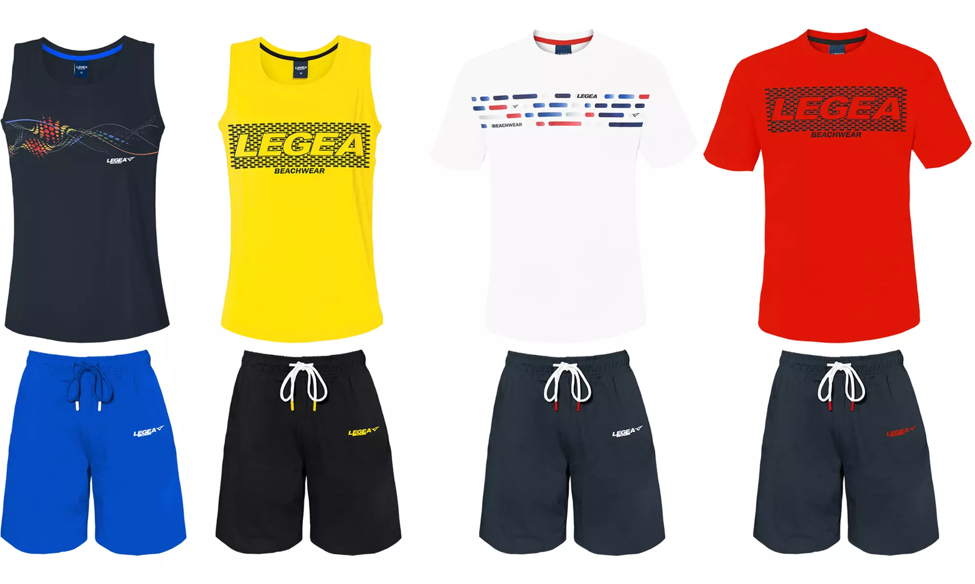 Completo beachwear uomo Legea