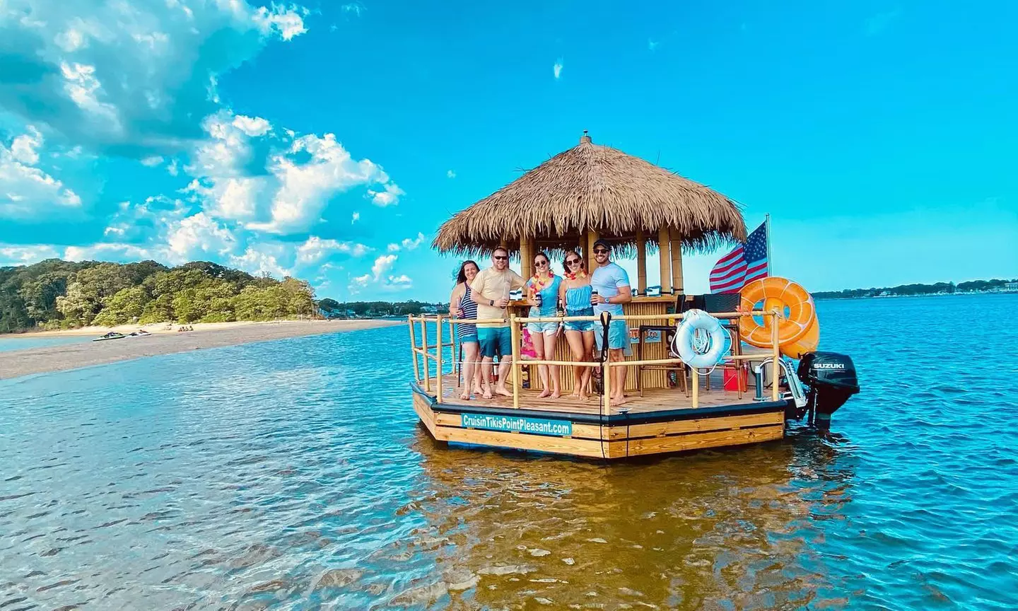 Brunchin, Fun or Sunset: Private Tiki Cruises for Up to 6 People