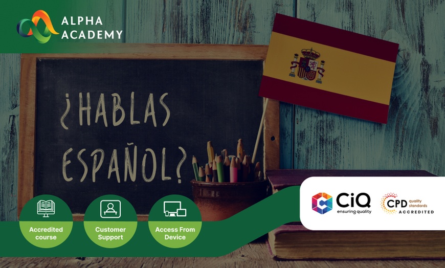 Image 2: Spanish for Beginners Course at Alpha Academy