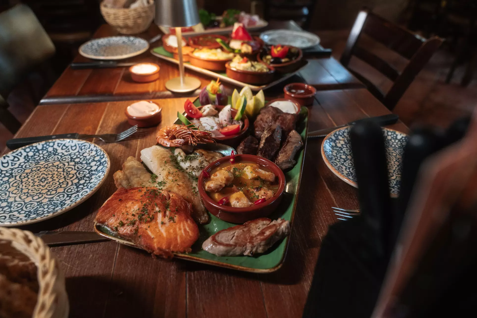 Urlaub auf dem Teller: Gemischte Platte nach Wahl für 2 bis 4 Personen