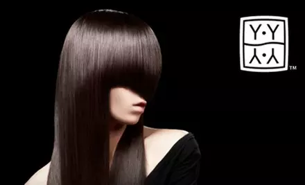 $150 for One Keratin Smoothing Treatment, Haircut, and Tube of Conditioner ($452.50 Value)  - Primary Image