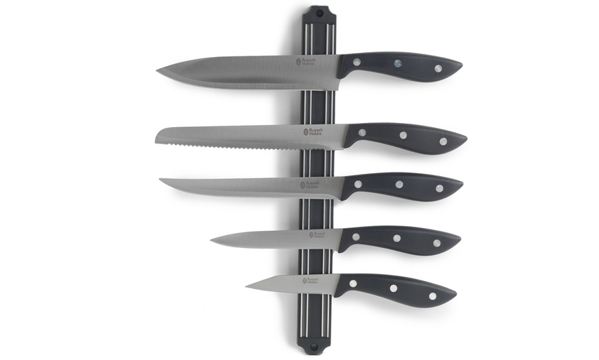 Image 1: Russel Hobbs Five-Piece Knife Set