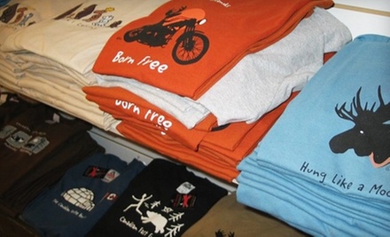 $15 for $30 Worth of Canadian Graphic Apparel at Red Maple - Primary Image