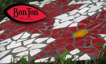 $35 for Your Choice of a Stepping-Stone or Mirror-Making Class at BonTon Designs ($85 Value) - Primary Image