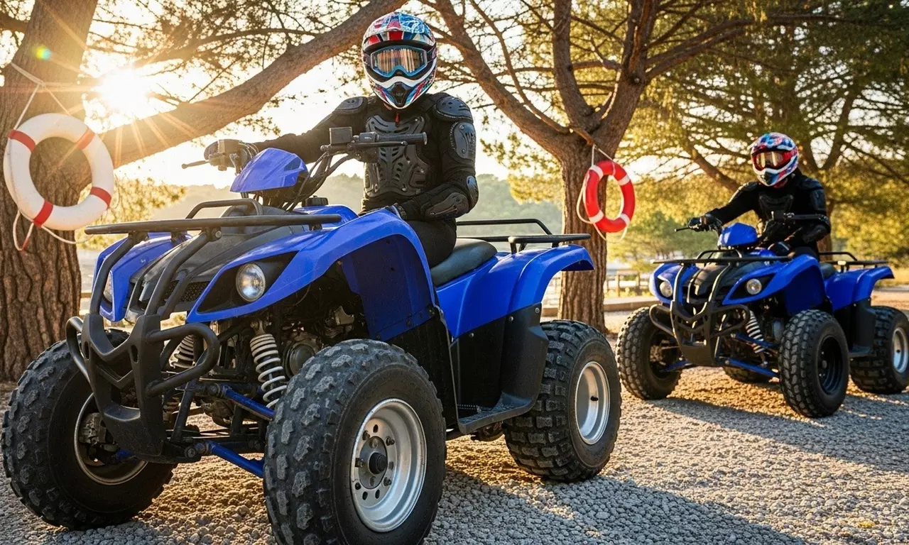 Weekend Fun: Morning or Sunset 90-Minute ATV Rental for 1 or 2 People