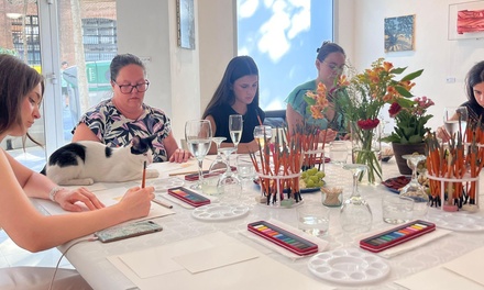 Taller de acuarelas con vino ilimitado para 1 persona - Watercolour And Wine