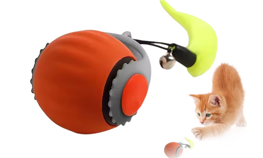 Image 2: Automatic Moving Cat Toy Ball: 1Pcs; FREE SHIPPING