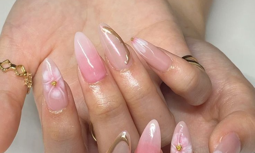 Image 3: Classic or Gelish Mani-Pedi or Nail Extensions for a Polished Look