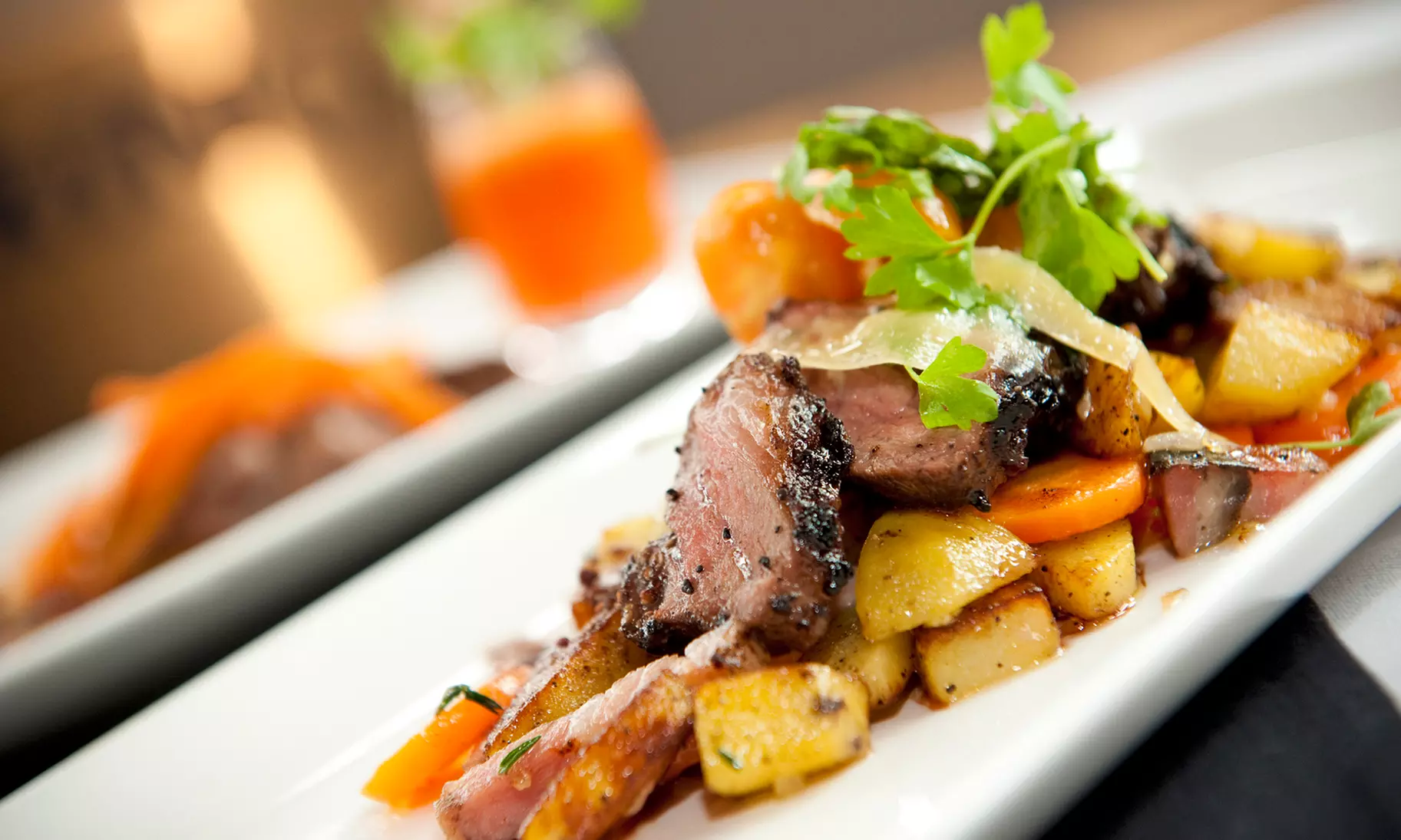 Entrée, plat et/ou dessert chez Trefle Rouge