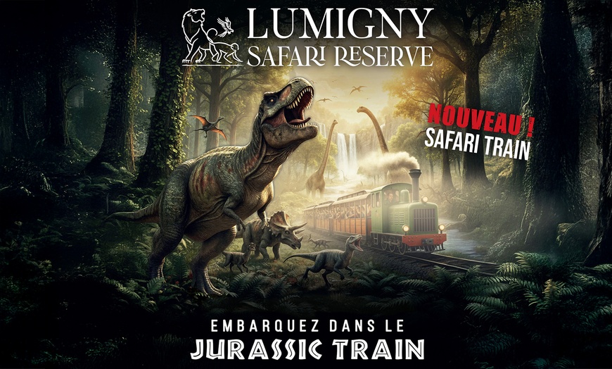 Image 1: Safari animalier près de Paris avec accès Terre de Singes