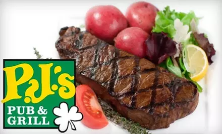$10 for $20 Worth of Pub Fare and Drinks at PJ's Pub and Grill - Primary Image